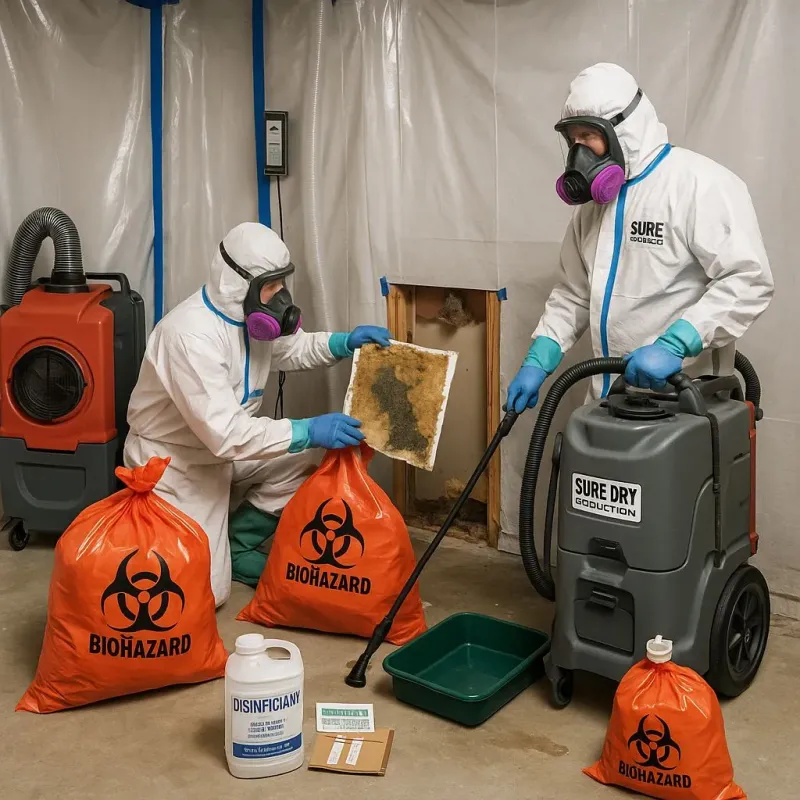 Contaminated Water Handling Protocols process in Lake Shore, MN