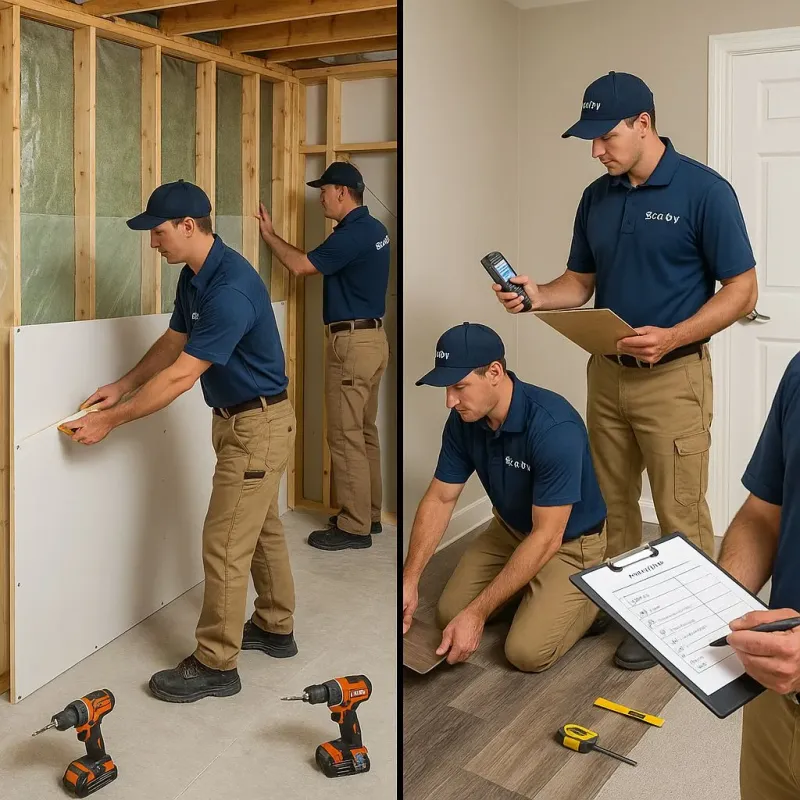 Repairs and Reconstruction process in Lake Shore, MN